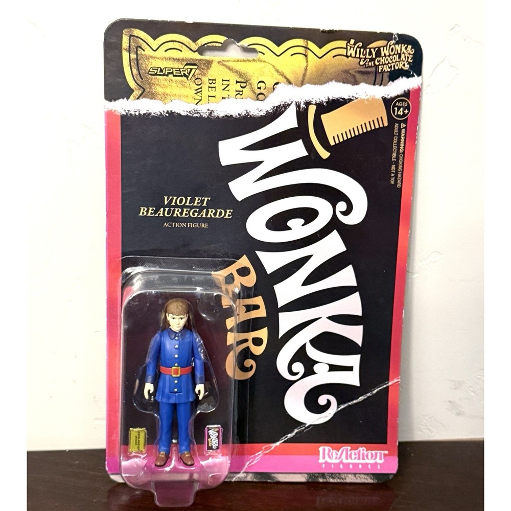 Willy Wonka and The Chocolate Factory Violet Beauregarde Figure-NEW!